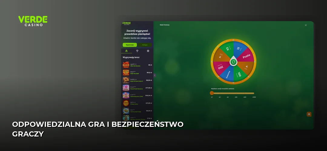 Odpowiedzialna gra i bezpieczeństwo graczy
