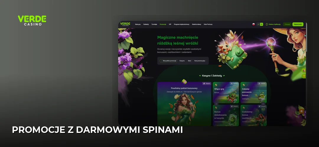 Promocje z darmowymi spinami